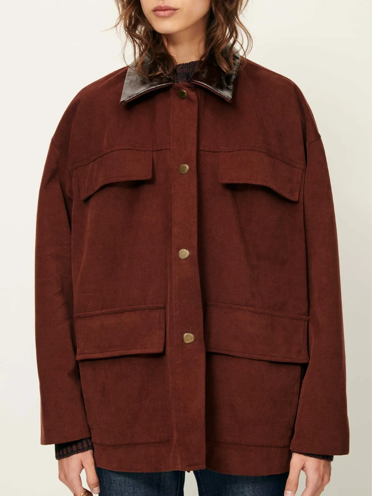SESSUN CATSKILL Veste Mahogany