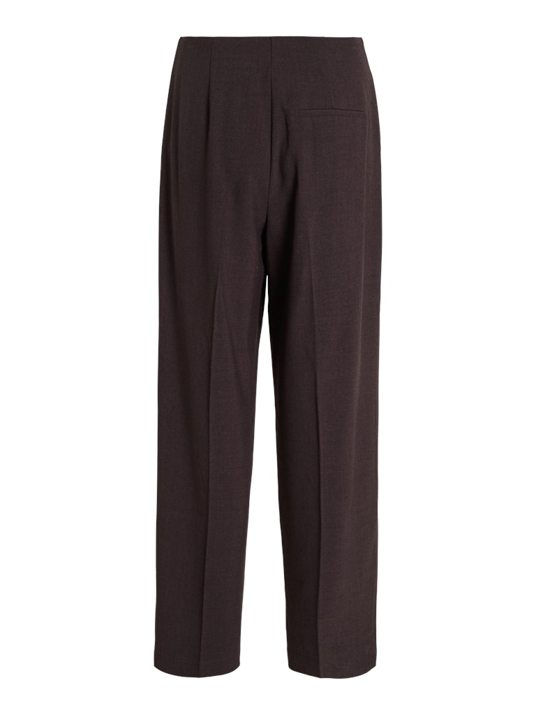 VILA VIAMOI Pantalon de Tailleur Dark Grey Melange - vue 2