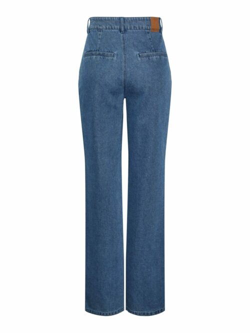 PIECES PCAMA Jeans Light Blue Denim, 80% Coton, 16% Polyester, 4% Viscose, Le Comptoir Rouen Le Havre