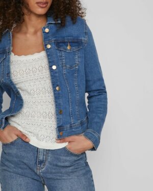 VILA VINEED LIA3 Medium Blue Denim, Le Comptoir Rouen Le Havre