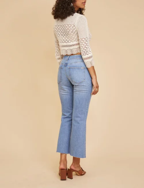 LABDIP JEAN FLARE JASMINE, jean bleu flare, Le Comptoir Rouen Le Havre