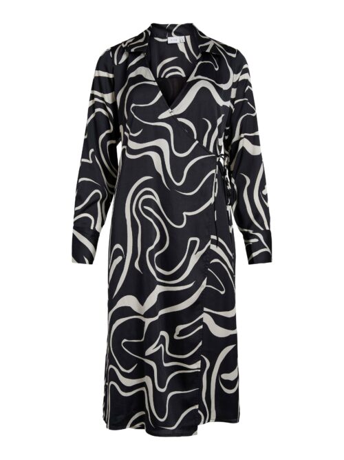 VILA VIJULIE Robe Black, robe noire et blanche, Le Comptoir Rouen Le Havre