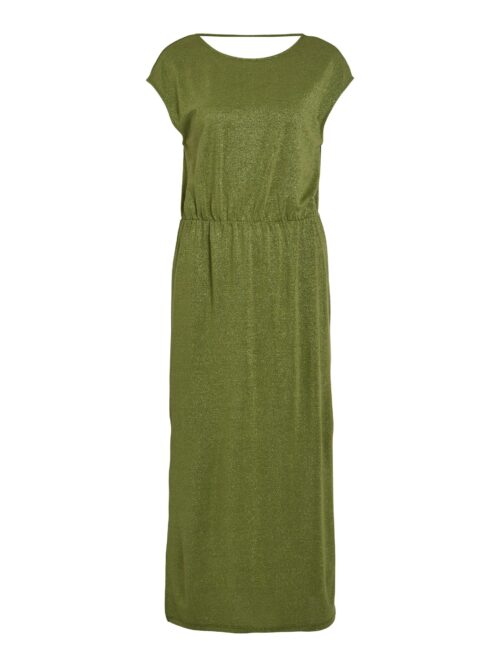 VILA VILUXI Robe Longue Calliste Green, robe longue verte, Le Comptoir Rouen Le Havre