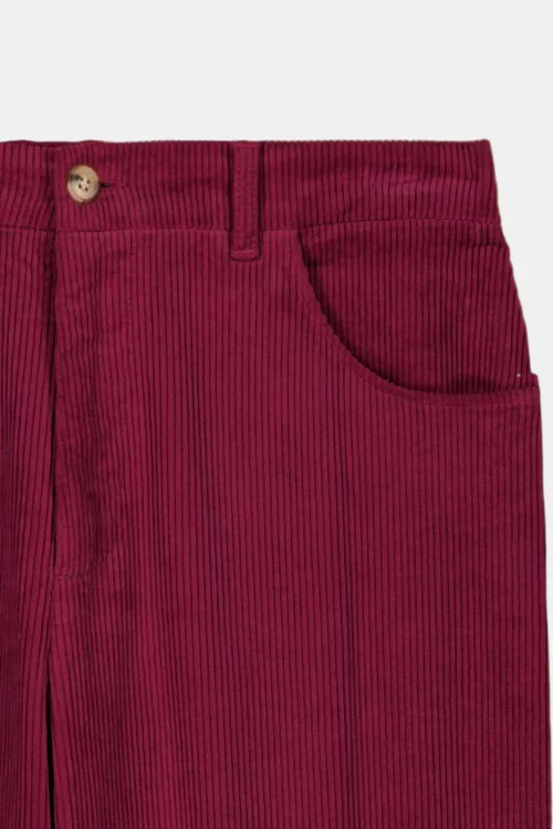 Pantalon droit pour femme en velours côtelé ARIS marque Harris Wilson