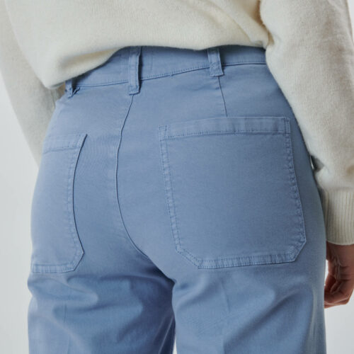 Pantalon taille haute droit large pour femme LABDIP Le Comptoir Rouen Le Havre