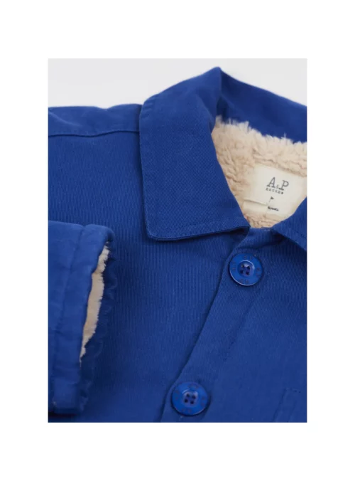 veste pour femme bleue en coton arsene et les pipelettes le comptoir rouen le havre