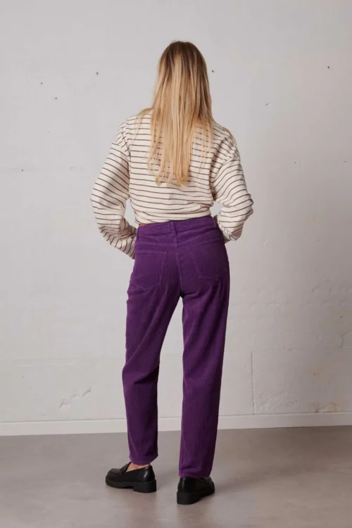 pantalon girlfriend labdip pour femmes en coton le comptoir rouen le havre