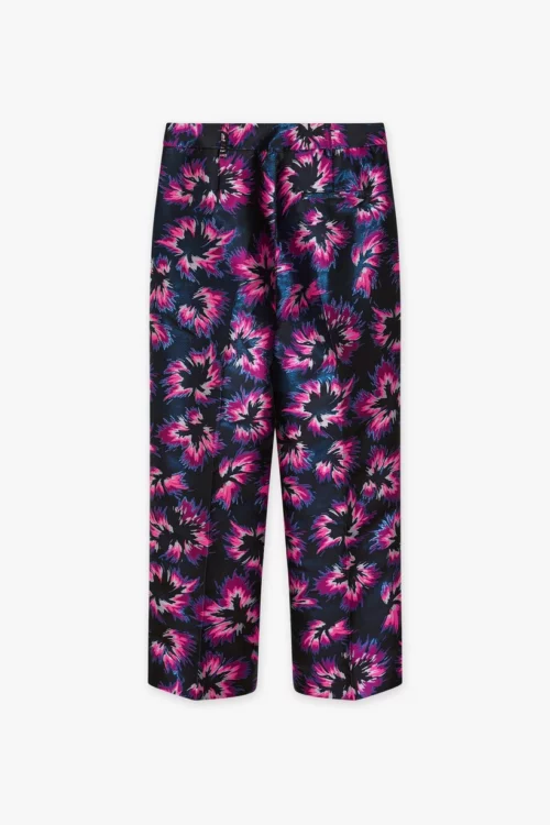 Pantalon taille haute et droit à motifs fleuris TONKSJQ de la marque CKS à découvrir sur notre site et dans nos magasins Le Comptoir à Rouen et Le Havre.