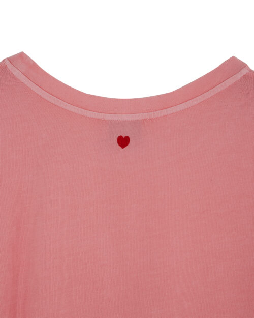 EMILE ET IDA ZAMILA T-shirt femme coton et teinture bio rose au magasin de vêtements pour femmes le comptoir à rouen et au havre