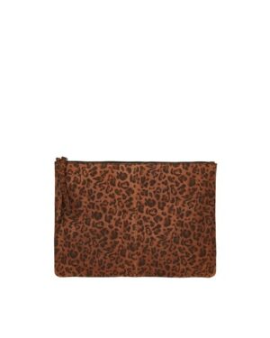 Pochette pour femme en cuir motif léopard PCDAINO de la marque PIECES sur notre boutique en ligne et dans nos magasins Le Comptoir à Rouen et Le Havre.