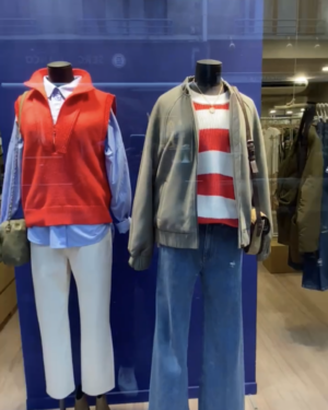 Look vitrine vêtements pour femmes, Le Comptoir Rouen Le Havre