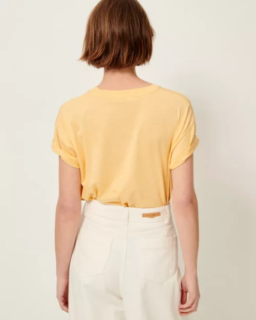 SESSUN TOO T Shirt femme Wax Yellow rouen