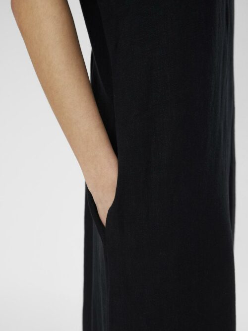 OBJECT robe chemise femme noir manches courtes le comptoir rouen le havre magasins de vêtements pour femmes.jpg