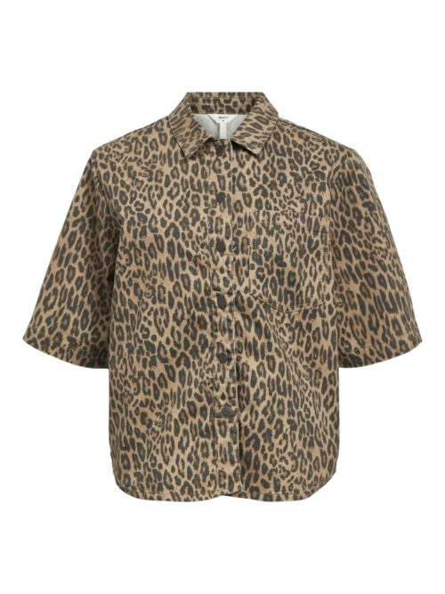 OBJECT OBJSENI Chemise oversize femme Incense Leopard magasin vêtements femme rouen