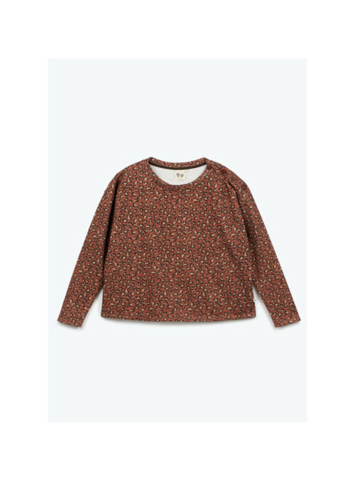 AP ENAELLE Sweat femme Leopard Noisette