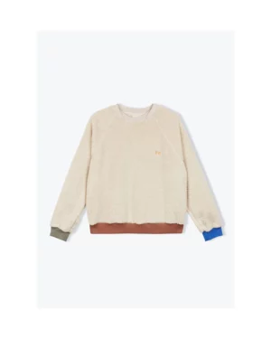 AP JOE Sweat femme Sherpa Beige