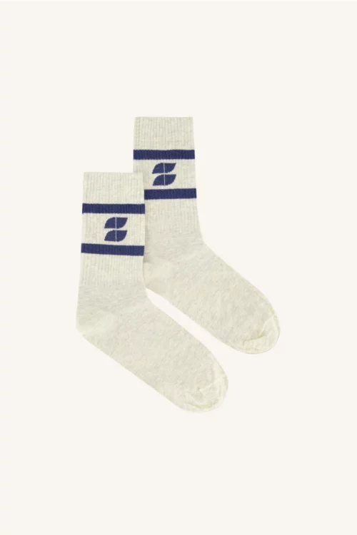 BY BAR Chaussettes femme Logo Navy