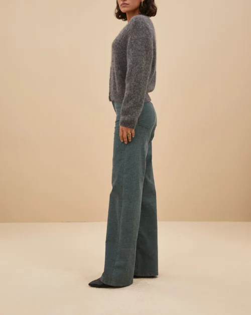 BY BAR LINA stripe pants Pantalon femme à Rayures Rainforest le comptoir magasins de vêtements pour femmes rouen le havre