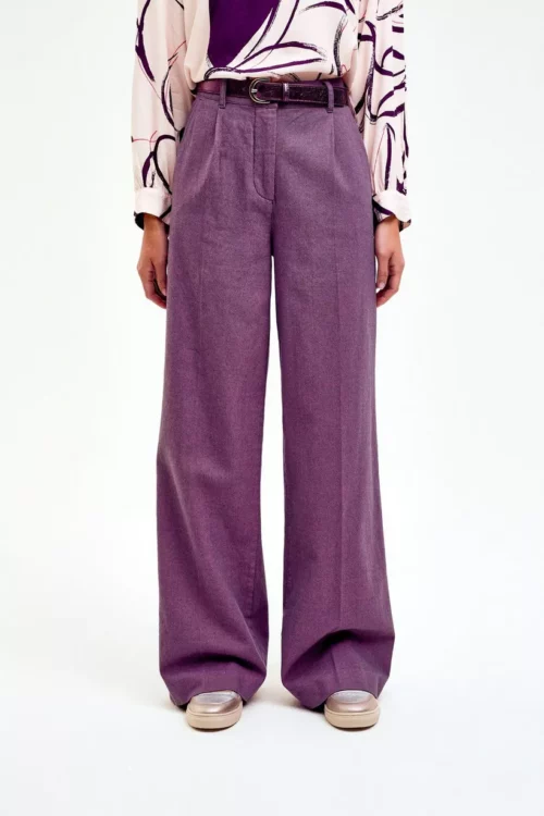 CKS RODA Pantalon Femme PAM Violet