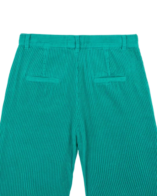 EMILE ET IDA ANELLE Pantalon wide Droit pour femme en Velours Menthol le comptoir rouen