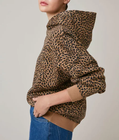 HARRIS WILSON GEORDY Sweat pour femme en coton motif Leopard le comptoir rouen