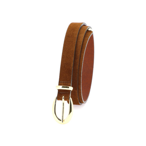 HERBERT FRERE SOEUR LA FRIEDA VELOURS Ceinture choco Camp