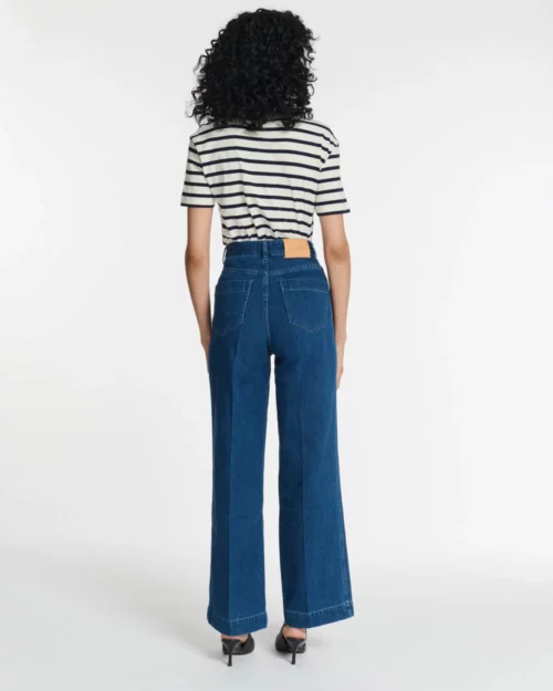 LABDIP SAMUEL DENIM Jeans droit large femme bleu IN41 le comptoir rouen le havre