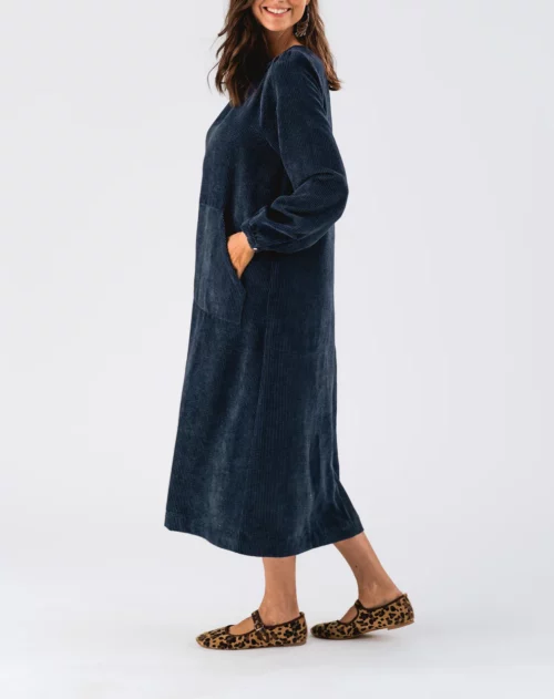 LOLLYS LAUNDRY LUCAS Robe Dark Blue femme