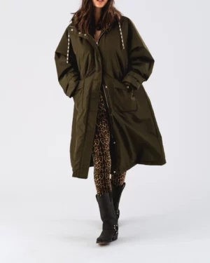 LOLLYS LAUNDRY SHEA Parka Longue Dark Green