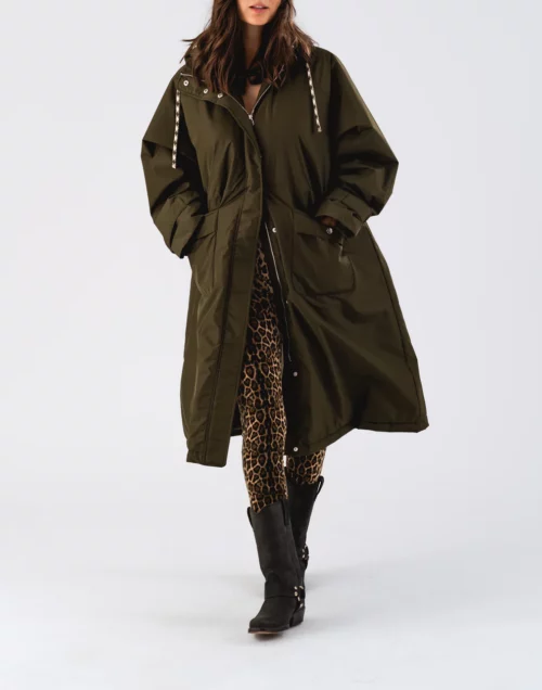 LOLLYS LAUNDRY SHEA Parka Longue Dark Green