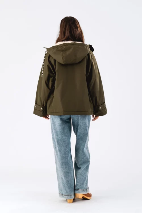 LOLLYS LAUNDRY SHELBY parka femme vert foncé