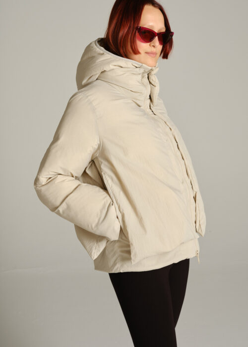 Embassy of Bricks and Logs ALVIK PUFFER JACKET Manteau Dark Sand