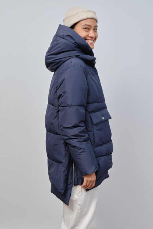 Embassy of Bricks and Logs LYNDON PUFFER JACKET Doudoune Bleu Marine