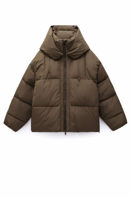 Embassy of Bricks and Logs ZONZA PUFFER JACKET Doudoune Brown