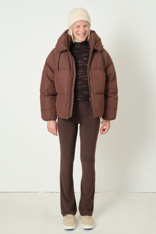 Embassy of Bricks and Logs ZONZA PUFFER JACKET Doudoune Femme Brown