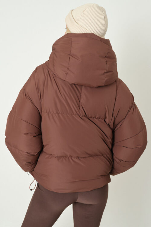 Embassy of Bricks and Logs ZONZA PUFFER JACKET Doudoune Femme Marron