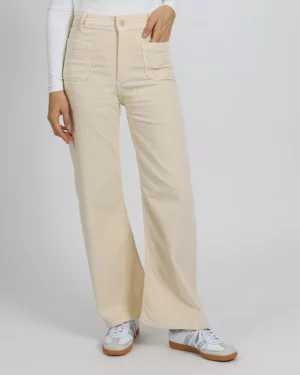 REIKO GIGI VELVET Pantalon Milkshake