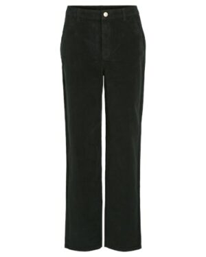 VILA VIFROST Pantalon Femme Velours Vert Sapin