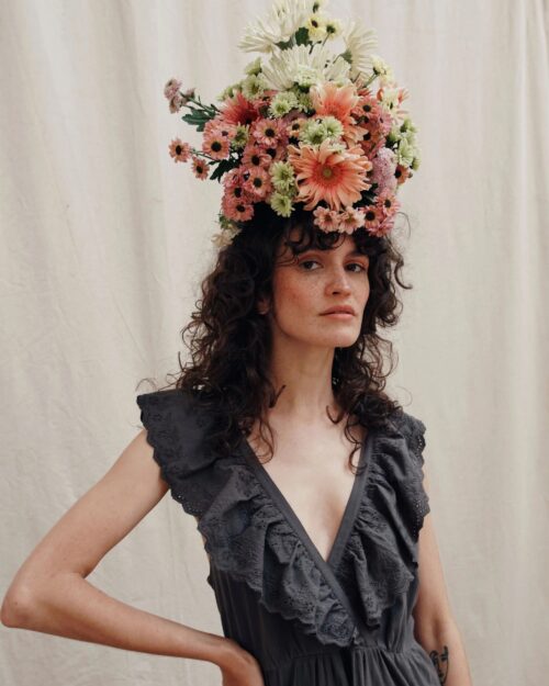 EMILE ET IDA BERTILLE Robe Bitume – Image 3