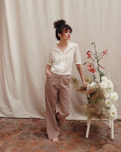 EMILE ET IDA BRUNELLE Blouse Ecru – Image 5