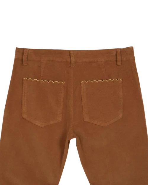 EMILE ET IDA YELANIE-VE Pantalon Velours Macadamia – Image 4