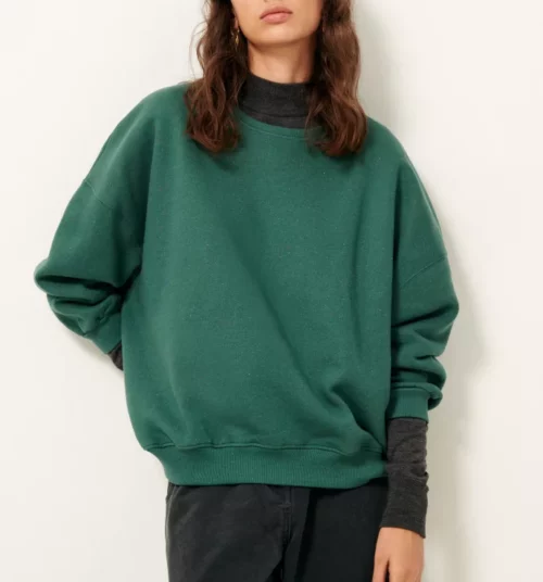 SESSUN CHEBBI Sweat oversize Tea Tree – Image 2