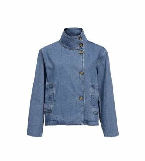 OBJECT OBJTILLA Veste en Jean Femme Medium Blue Denim