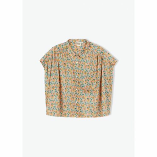 AP FIORINE Chemise Fleurs Fleurs Ecrues