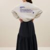 BY-BAR BIBI Sweat Light Grey Melee