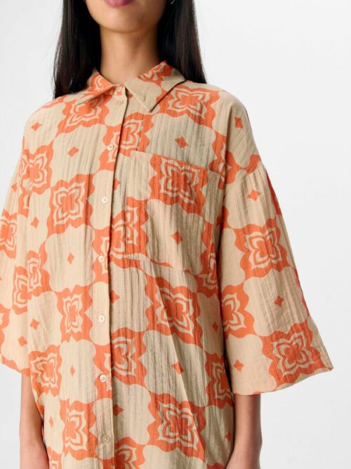 OBJECT OBJELLA Chemise Sandshell – Image 3