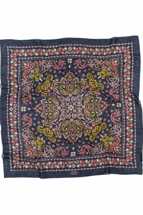 MAISON LECOMTE FLAMENT Foulard Marbella Coton – Image 3
