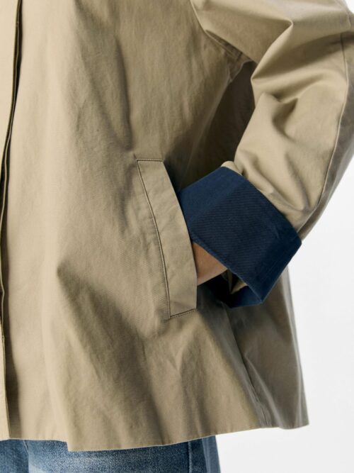 OBJECT OBJHARPER Trench Twill/Dark Denim – Image 6
