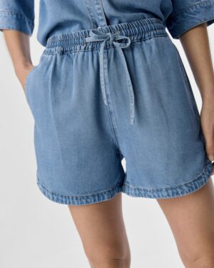 OBJECT OBJFRAME Short Light Blue Denim