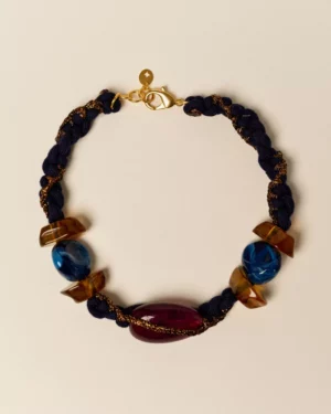 SESSUN ANNELI Collier Tiger Blue